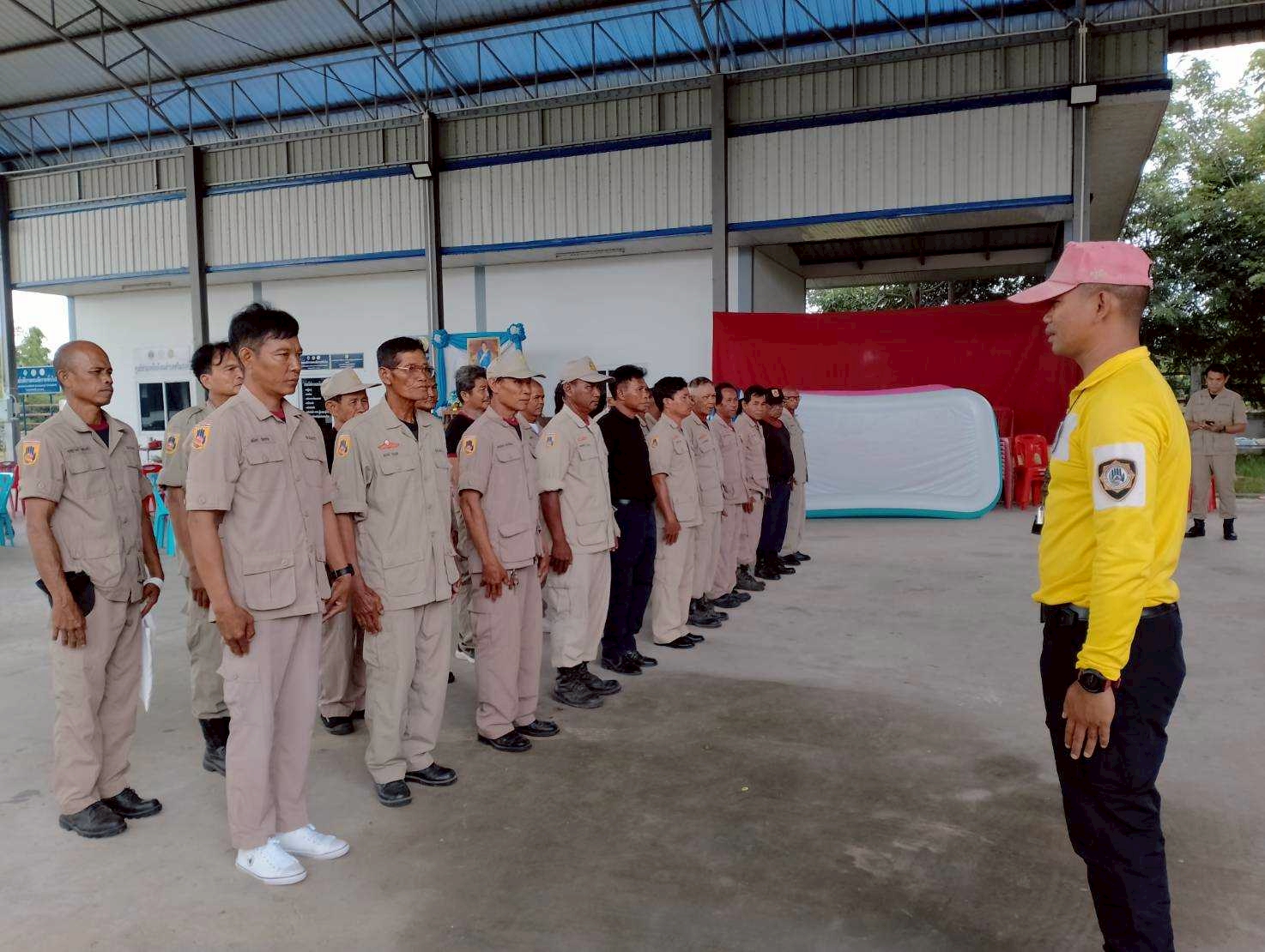 โครงการอบรมหลักสูตรทบทวนอาสาสมัครป้องกันภัยฝ่ายพลเรือน ประจำปี พ.ศ.2568